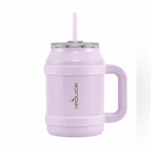 Reduce Lavender Insulated Tumbler with Straw